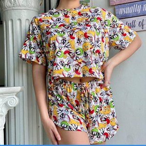 Angela Collection Tie Dye Tiktok Short & Top TT502